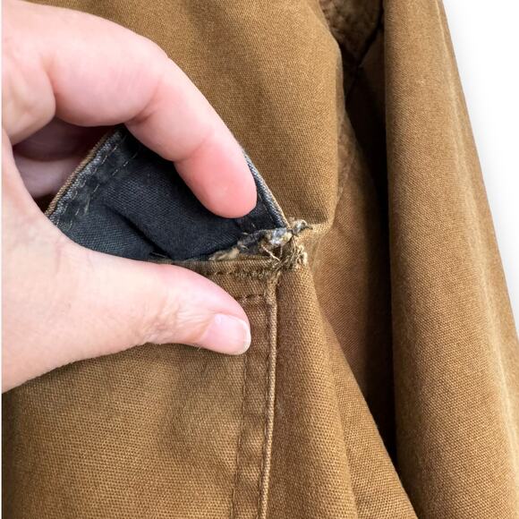 Vintage Dockers Levi's Khaki Barn Chore Workwear Coat Men's Size S - Picture 13 of 15